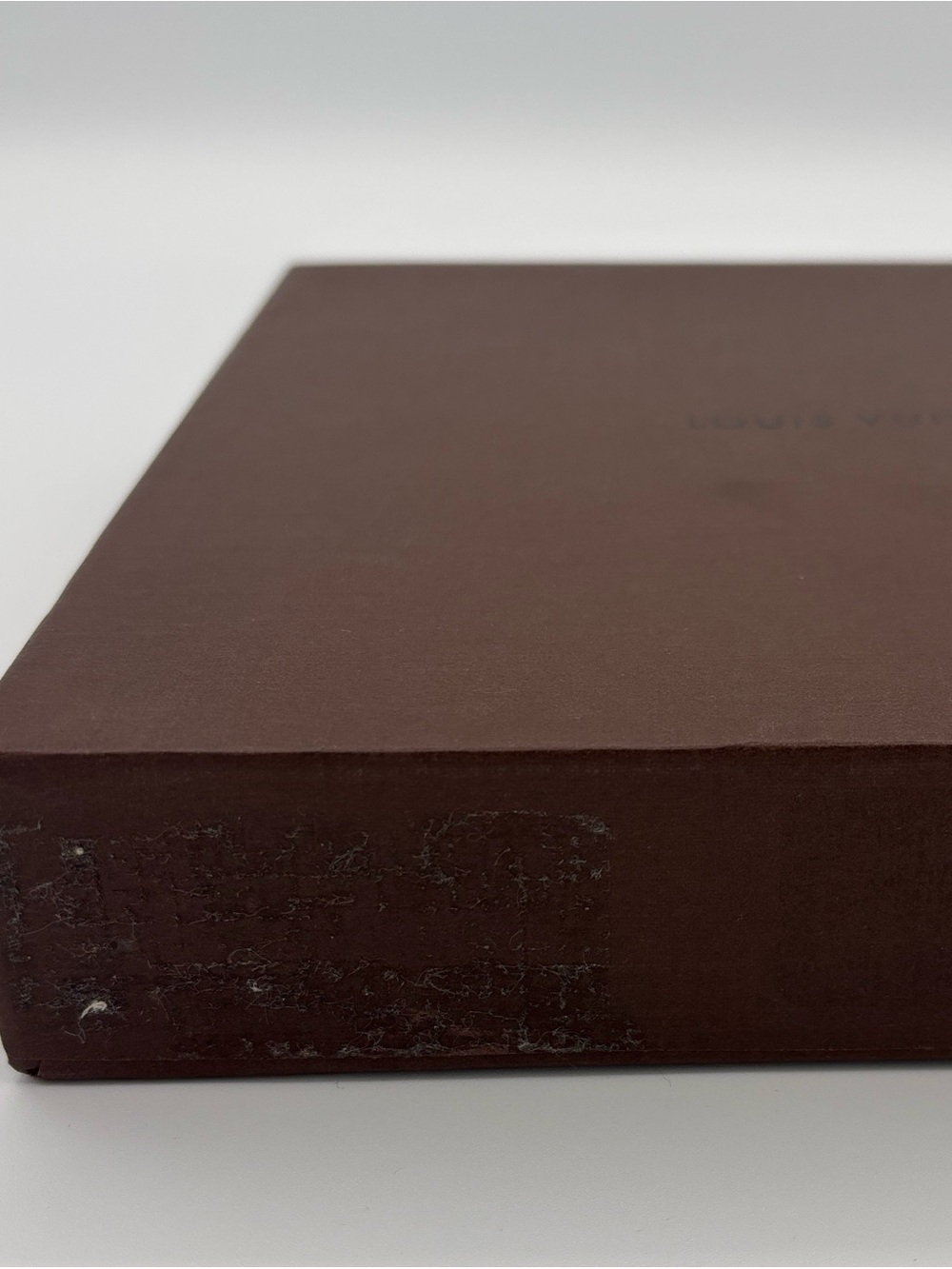 Louis Vuitton Gift Box - Chocolate Brown - Minor Stain on front of box - Picture 6 of 7